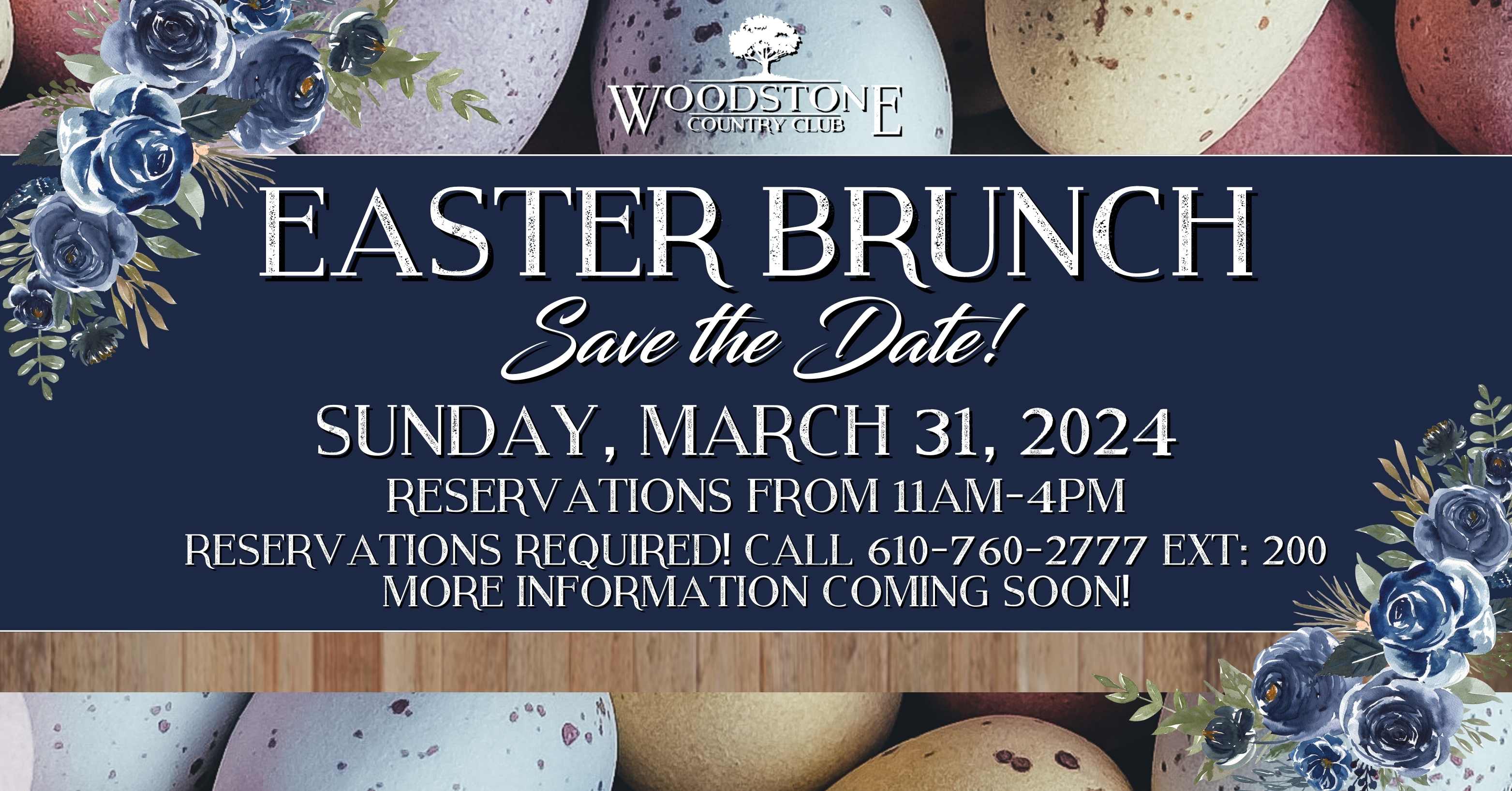 Easter Brunch Woodstone Country Club and Lodge